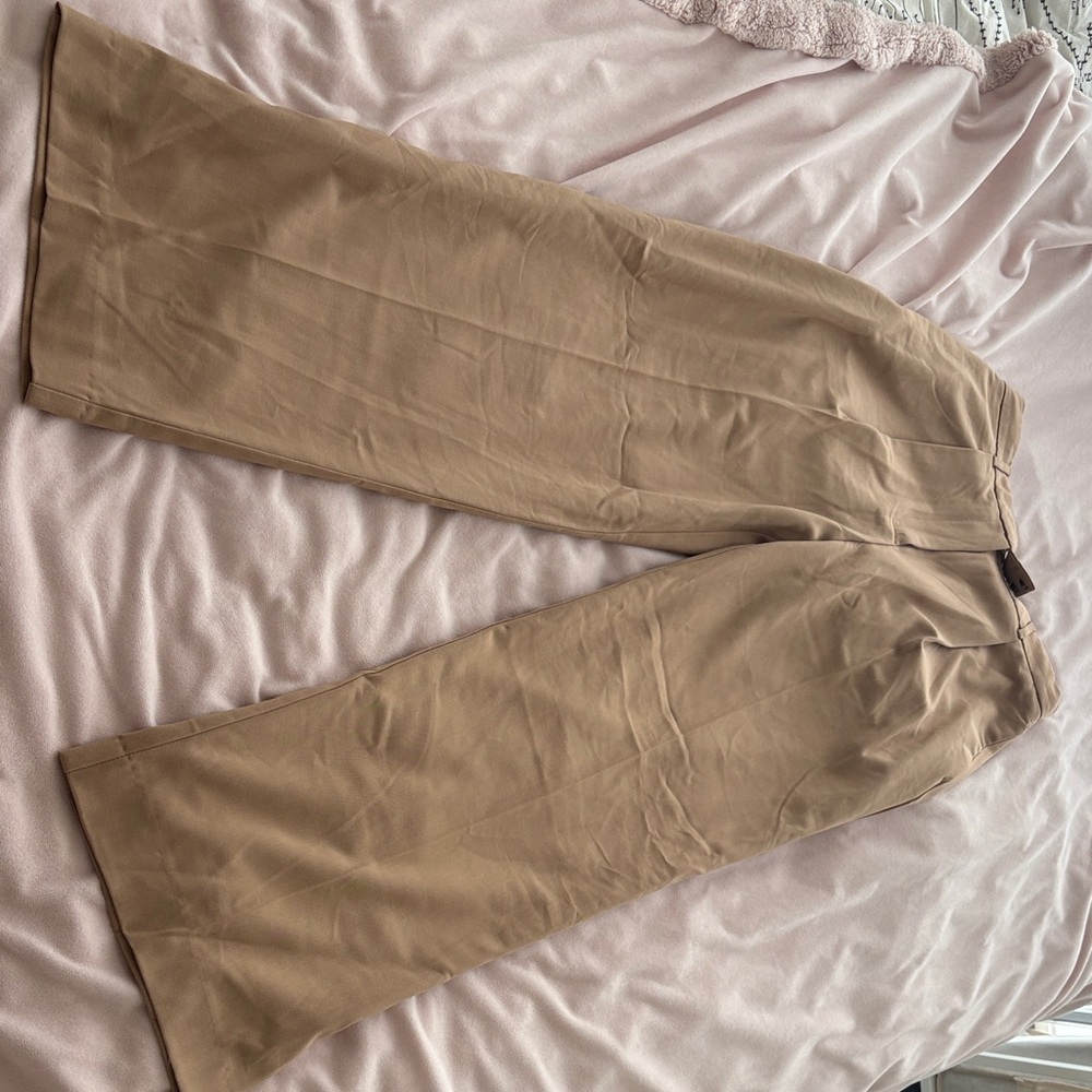 Dynamite Women's Camel Straight-Leg Trousers - Picture 2 of 5